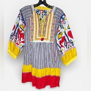 Colorful Bohemian Midi Dress